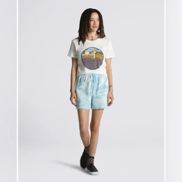 Vans Marble Sweat Shorts, size M, - Picture 8 of 11